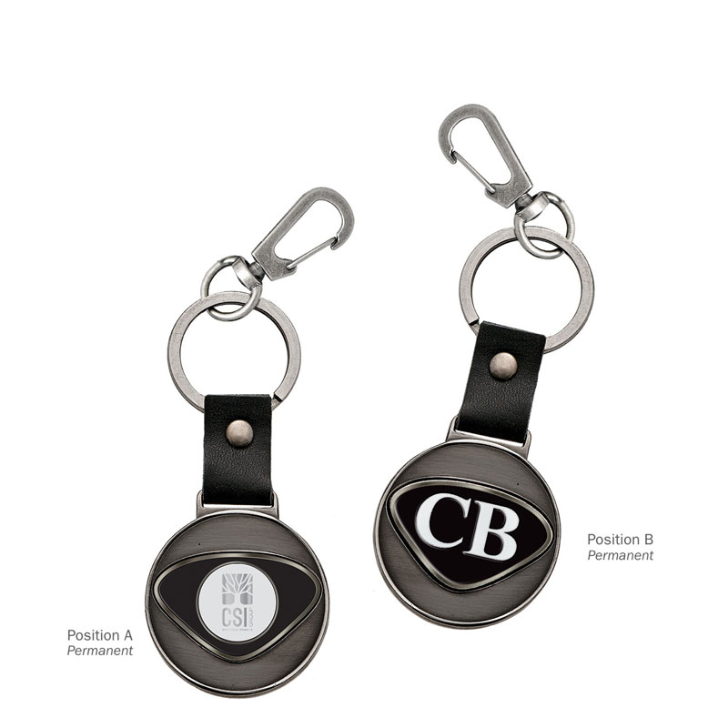 METAL COIN KEY RING